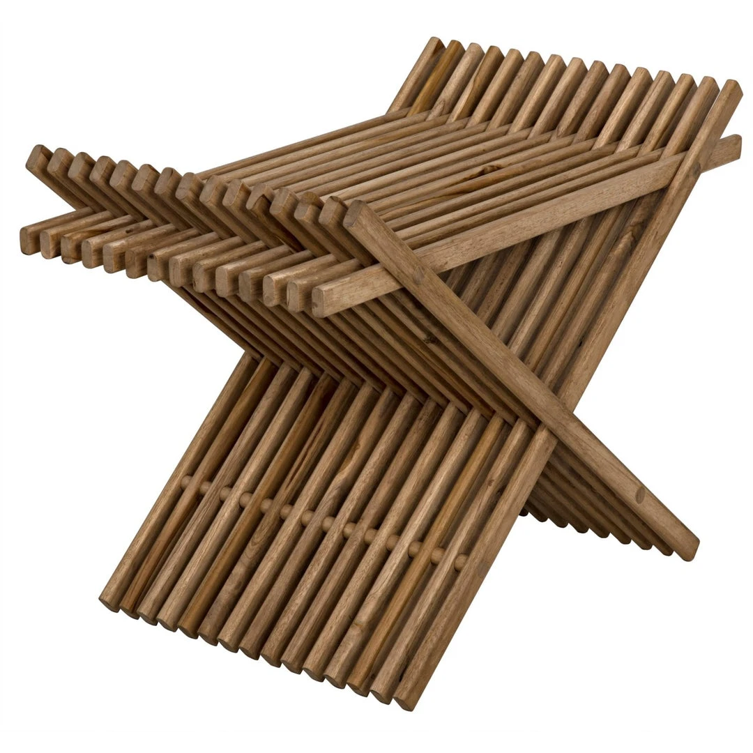 Noir New Arrivals Dede Teak Stool 8 Noir New Arrivals Dede Teak Stool