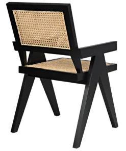 Noir New Arrivals Jude Chair Black 12 Noir New Arrivals Jude Chair Black