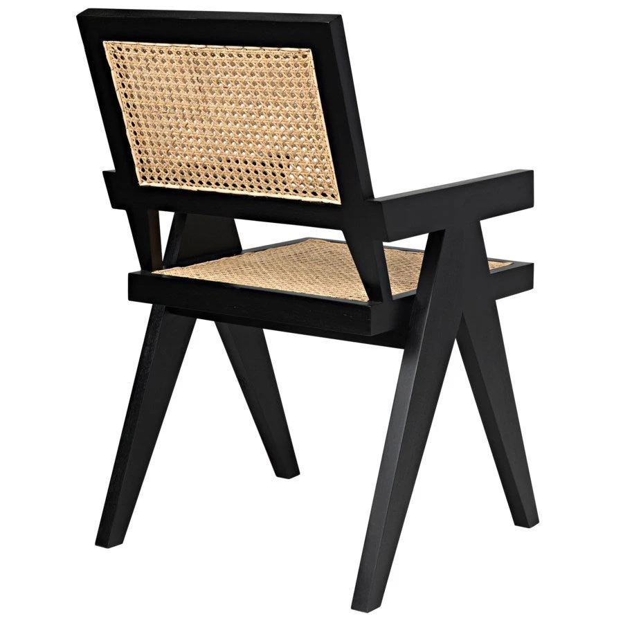 Noir New Arrivals Jude Chair Black 5 Noir New Arrivals Jude Chair Black