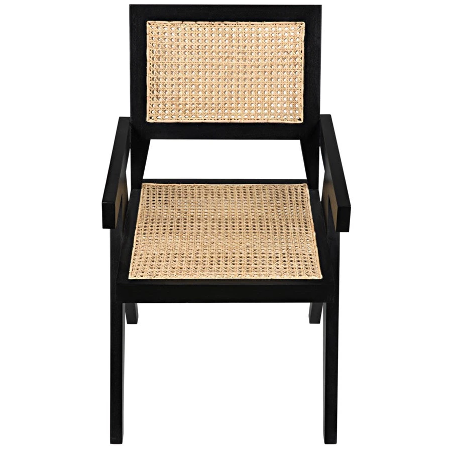 Noir New Arrivals Jude Chair Black 3 Noir New Arrivals Jude Chair Black