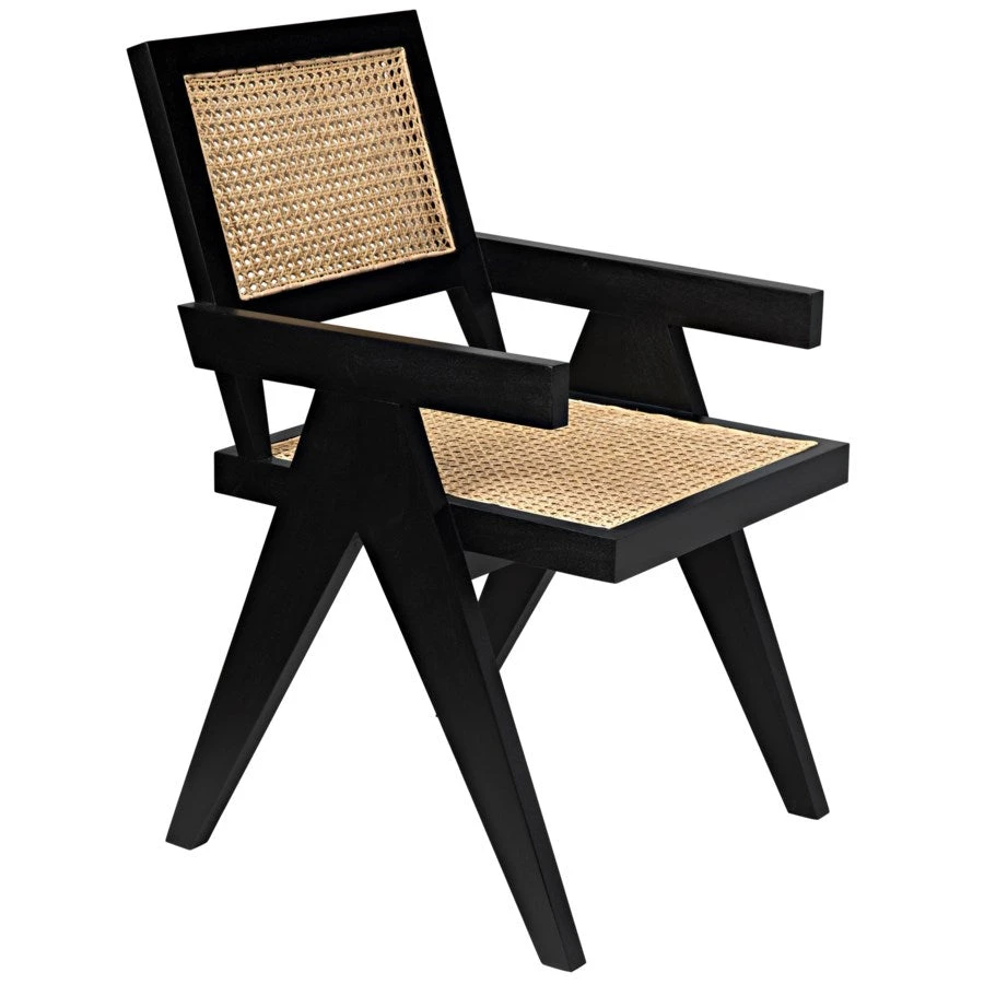 Noir New Arrivals Jude Chair Black 6 Noir New Arrivals Jude Chair Black