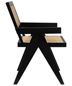 Noir New Arrivals Jude Chair Black 11 Noir New Arrivals Jude Chair Black