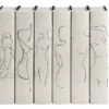E Lawrence Nude Silhouettes Book Set Of 6