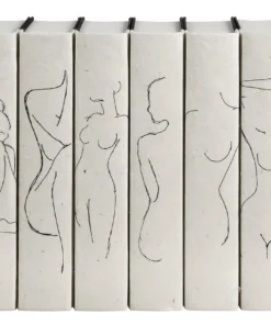 E Lawrence Nude Silhouettes Book Set Of 6
