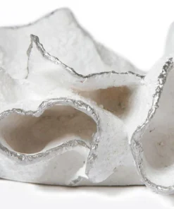 Made Goods Coco Tray White With Silver Faux Coral New Arrivals