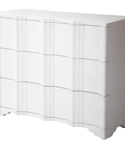 Oly Studio New Arrivals Jackson Low Chest Of Drawers Enamel White