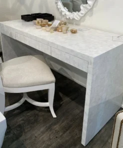 Oly Studio New Arrivals Jeremy Desk White Shell