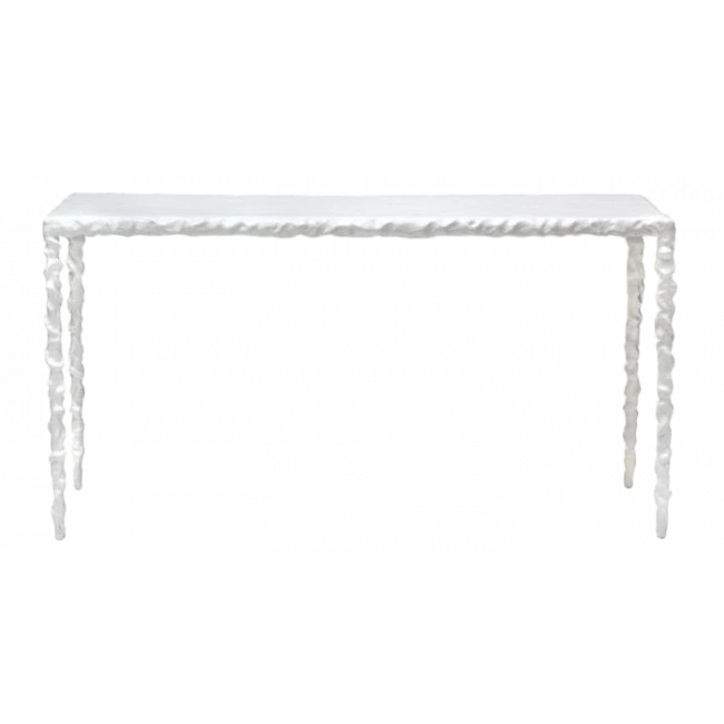 Oly Studio River Console Frost White 1 Oly Studio River Console Frost White