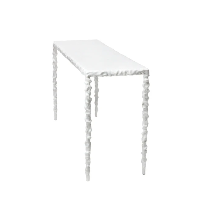 Oly Studio River Console Frost White 5 Oly Studio River Console Frost White