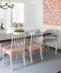 Oly Studio Ray Rectangle Dining Table Coal Rustic Top New Arrivals