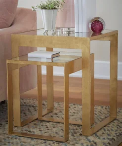 Bungalow 5 Plano Side Table Gold New Arrivals 7 Bungalow 5 Plano Side Table Gold New Arrivals
