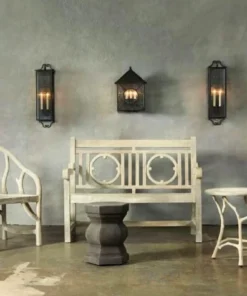 Currey And Company New Arrivals Pagoda Hexagonal Stool