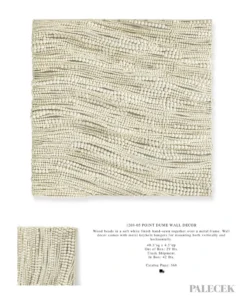 Palecek Point Dume Wall Decor Natural