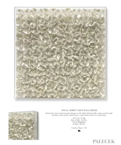 Palecek Adrift Coco Wall Decor Natural Square 12 Palecek Adrift Coco Wall Decor Natural Square