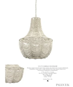 Palecek Cabrillo Chandelier 7 Palecek Cabrillo Chandelier