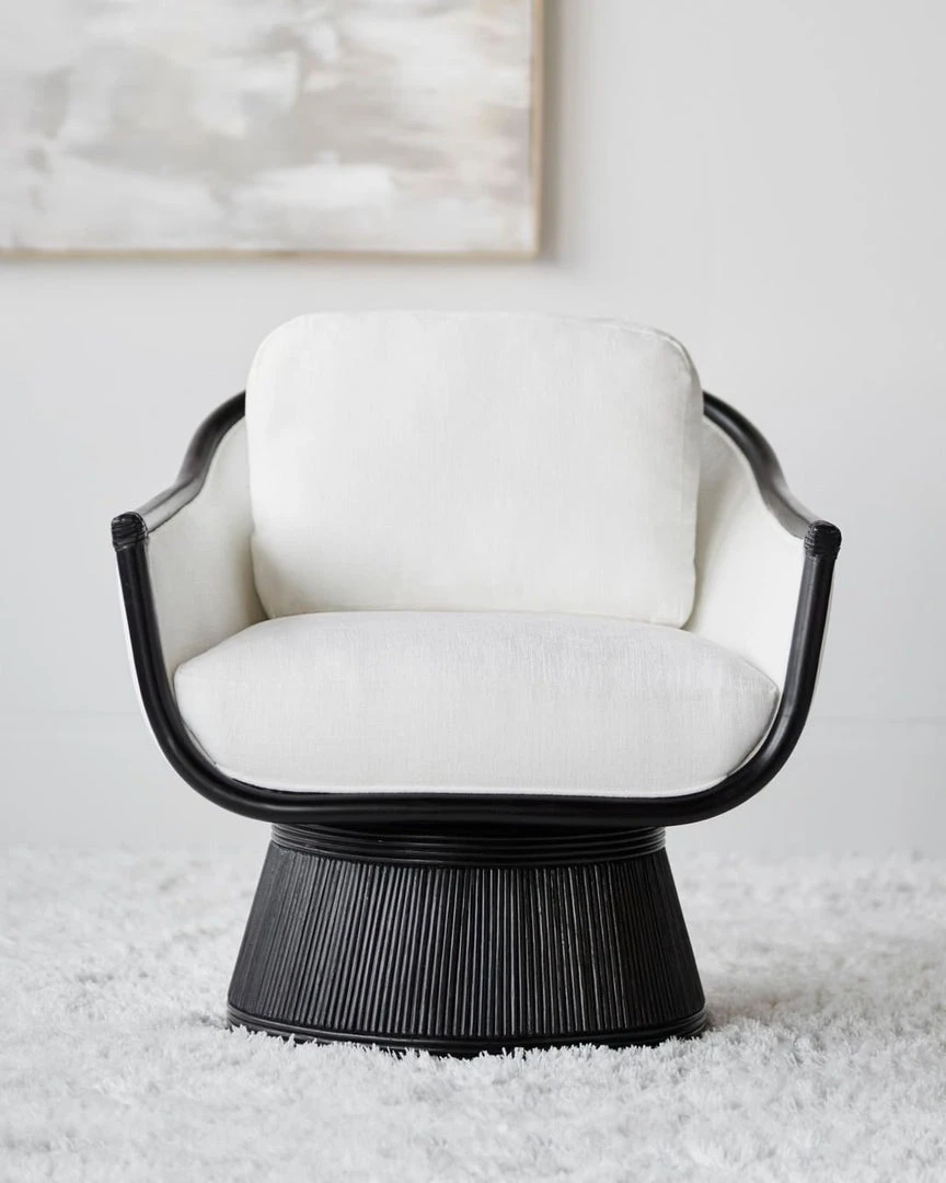 Palecek Baldwin Swivel Lounge Chair New Arrivals 3 Palecek Baldwin Swivel Lounge Chair New Arrivals