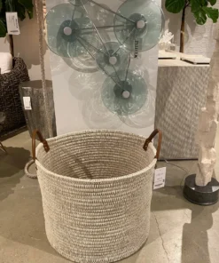 Palecek Cairo Planter Basket White New Arrivals