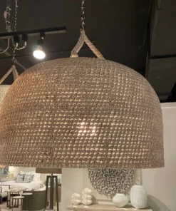 Palecek New Arrivals Green Oaks Pendant Natural Oversized 7 Palecek New Arrivals Green Oaks Pendant Natural Oversized