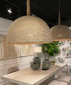 Palecek Wisteria Pendant Oversized Whitewash 6 Palecek Wisteria Pendant Oversized Whitewash