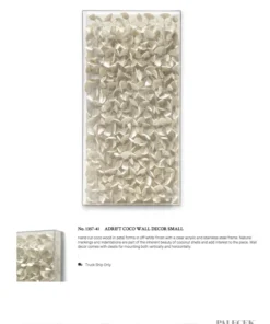 Palecek Adrift Coco Wall Decor Natural Small 7 Palecek Adrift Coco Wall Decor Natural Small