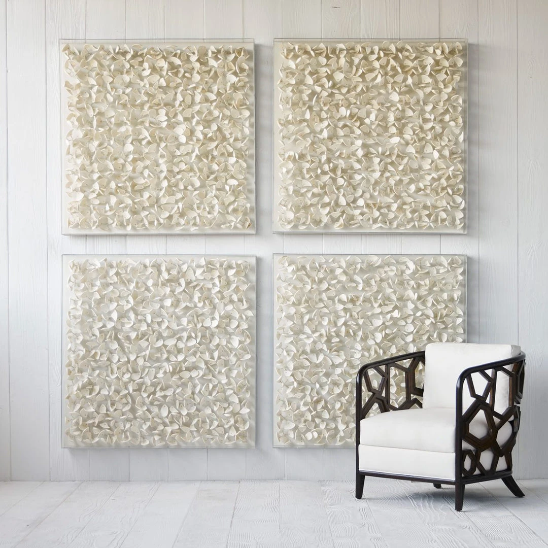 Palecek Adrift Coco Wall Decor Natural Square 7 Palecek Adrift Coco Wall Decor Natural Square