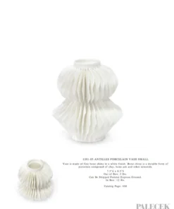 Palecek Antilles Porcelain Vase Small New Arrivals