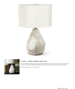 Palecek Aurora Table Lamp
