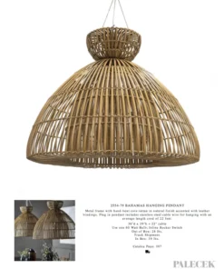 Palecek Bahamas Hanging Pendant New Arrivals 9 Palecek Bahamas Hanging Pendant New Arrivals