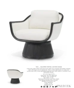 Palecek Baldwin Swivel Lounge Chair New Arrivals 9 Palecek Baldwin Swivel Lounge Chair New Arrivals