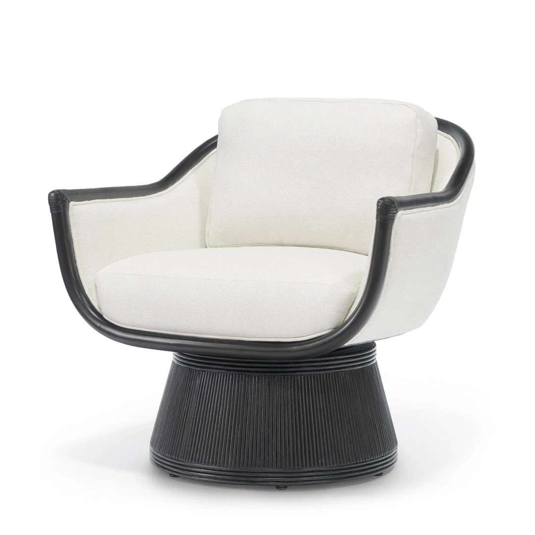 Palecek Baldwin Swivel Lounge Chair New Arrivals 1 Palecek Baldwin Swivel Lounge Chair New Arrivals