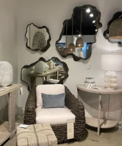 Palecek Caldera Mirror Small