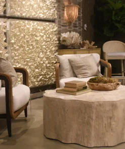 Palecek New Arrivals Camilla Fossilized Clam Coffee Table 10 Palecek New Arrivals Camilla Fossilized Clam Coffee Table