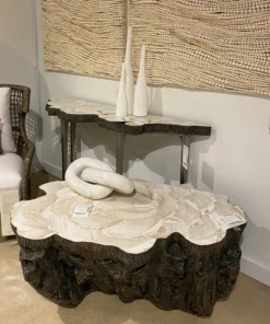 Palecek Chloe Fossil Clam Lava Coffee Table New Arrivals