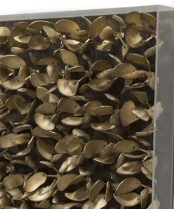 Palecek Adrift Coco Wall Decor Antique Gold