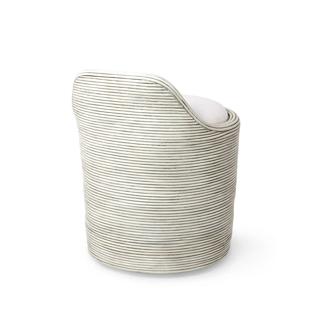 Palecek Enzo Swivel Stool Whitewash New Arrivals 3 Palecek Enzo Swivel Stool Whitewash New Arrivals