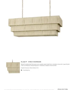 Palecek New Arrivals Everly Chandelier