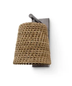 Palecek Green Oaks Sconce Natural And Bronze New Arrivals