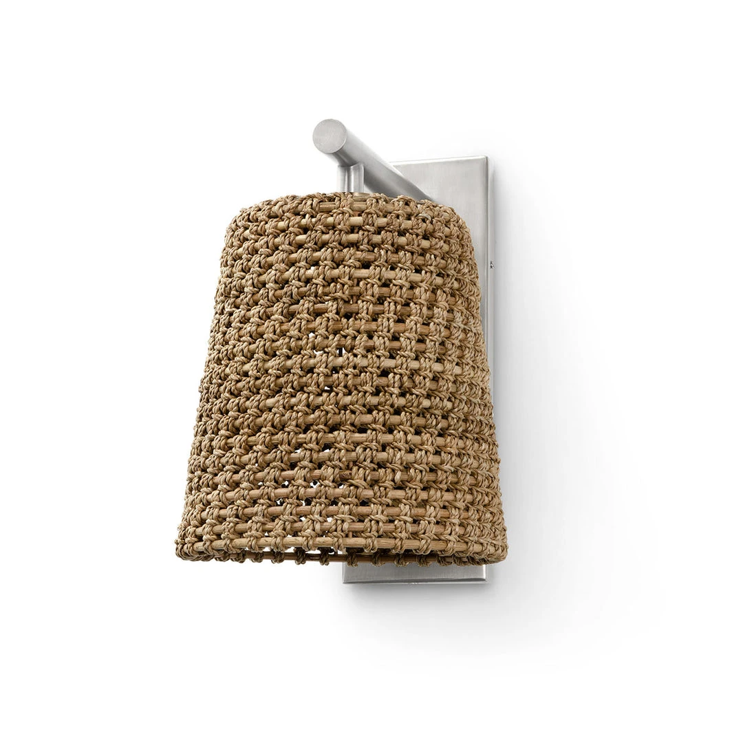 Palecek New Arrivals Green Oaks Sconce Natural And Pewter 1 Palecek New Arrivals Green Oaks Sconce Natural And Pewter