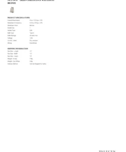 Palecek Green Oaks Sconce Whitesand And Bronze