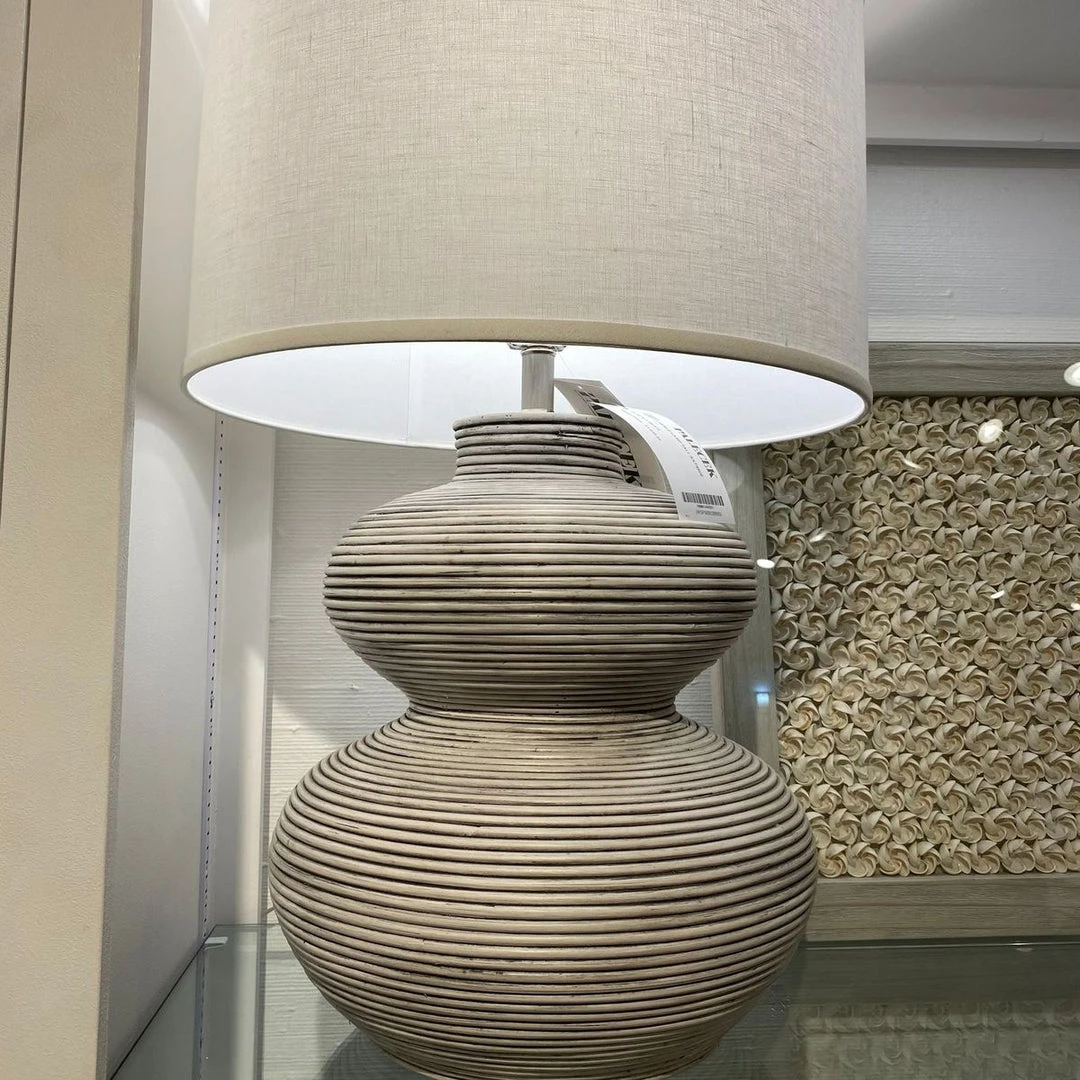 Palecek Hewitt Table Lamp Tall Whitewash New Arrivals 2 Palecek Hewitt Table Lamp Tall Whitewash New Arrivals