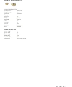 Palecek New Arrivals Isla Flush Mount 9 Palecek New Arrivals Isla Flush Mount