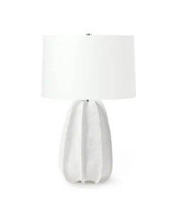 Palecek New Arrivals Keiko Table Lamp White
