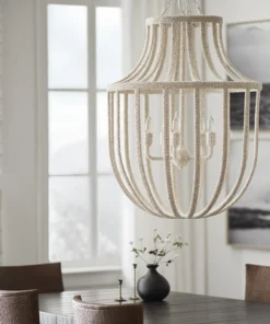 Palecek New Arrivals Paloma Coco Chandelier 7 Palecek New Arrivals Paloma Coco Chandelier