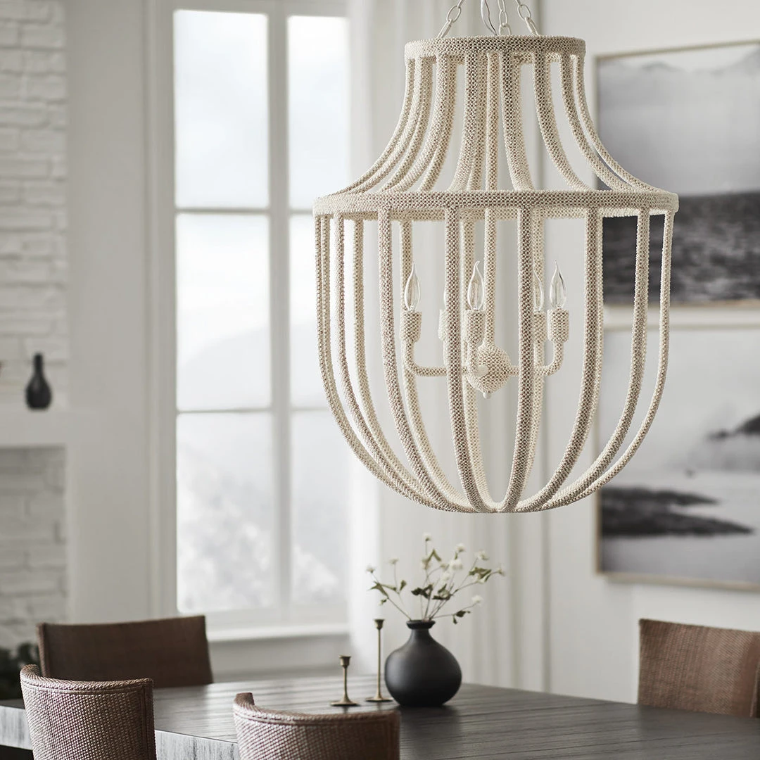 Palecek New Arrivals Paloma Coco Chandelier 3 Palecek New Arrivals Paloma Coco Chandelier