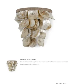 Palecek New Arrivals Playa Sconce 11 Palecek New Arrivals Playa Sconce