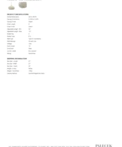 Palecek Point Dume Table Lamp