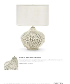 Palecek Point Dume Table Lamp