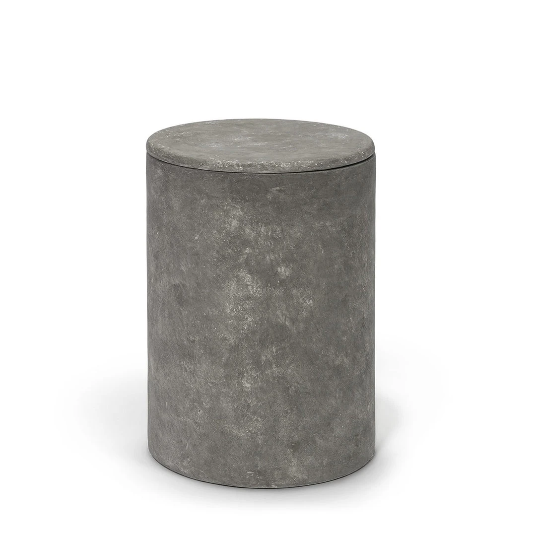 Palecek New Arrivals Roan Drum Side Table 1 Palecek New Arrivals Roan Drum Side Table