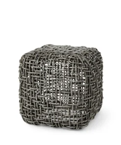 Palecek Seacliff Hassock Rattan
