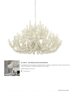 Palecek Seychelles Coco Chandelier New Arrivals 10 Palecek Seychelles Coco Chandelier New Arrivals
